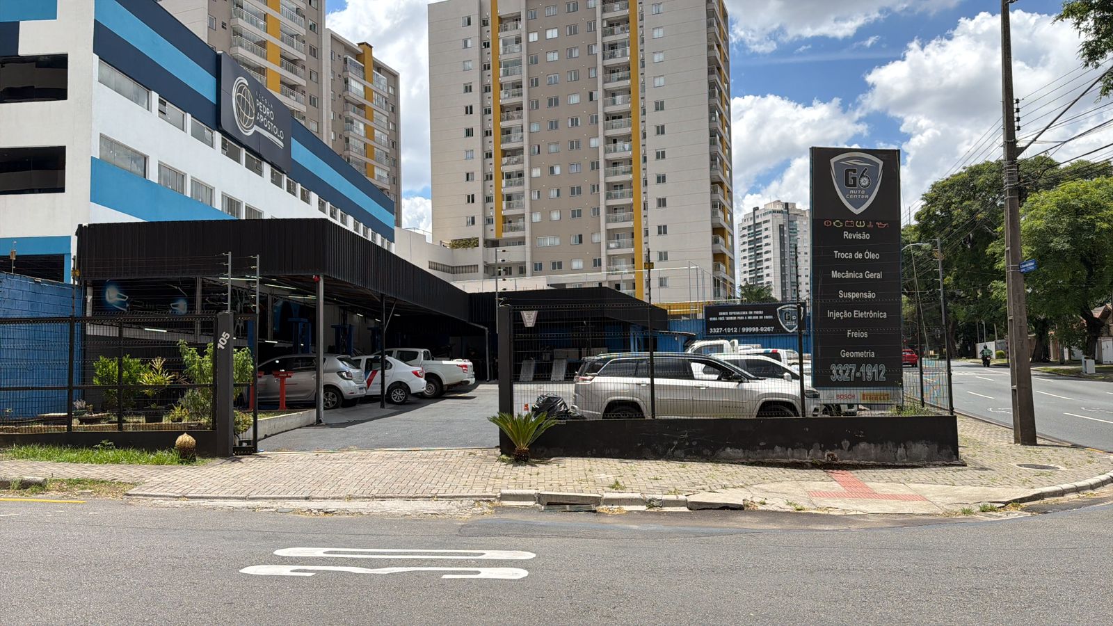 Fachada da G6 Auto Center