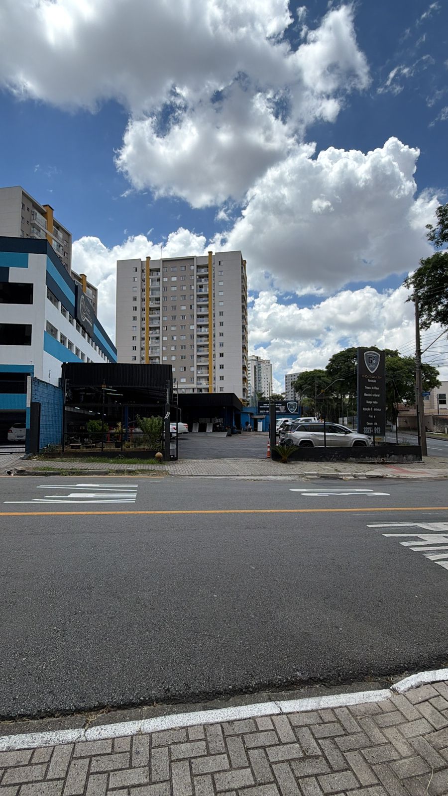 Área de manutenção