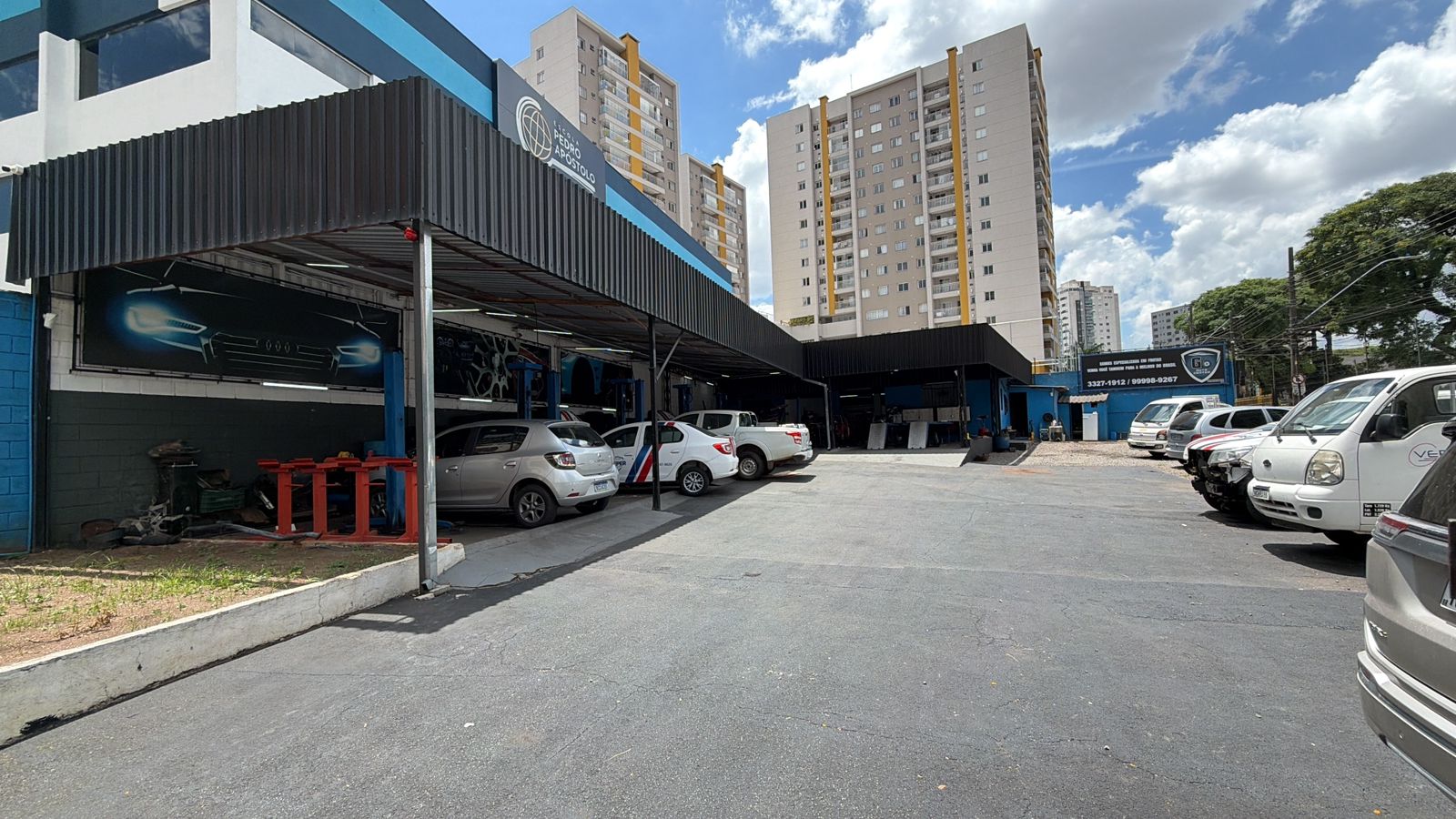 Boxes de atendimento e equipamentos